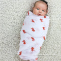 custom whosale printing muslin fabric for baby